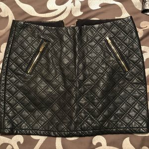 Black Quilted Mini